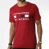 Promo ✨ Tee 👚 Shirt Freddie Bordeaux de Jack And Jones 🎉