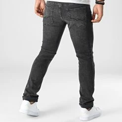 Meilleure affaire 💯 Jean Slim Glenn Original Noir de Jack And Jones 🤩 -Jack And Jones Soldes jack and jones 346397 12220873 BLACK DENIM 20221031T162005 04