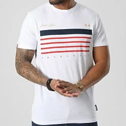 De gros ❤️ Tee 👕 Shirt Requims Blanc de Jack And Jones 🔔 -Jack And Jones Soldes jack and jones 346481 12228875 WHITE 20221103T160611 03