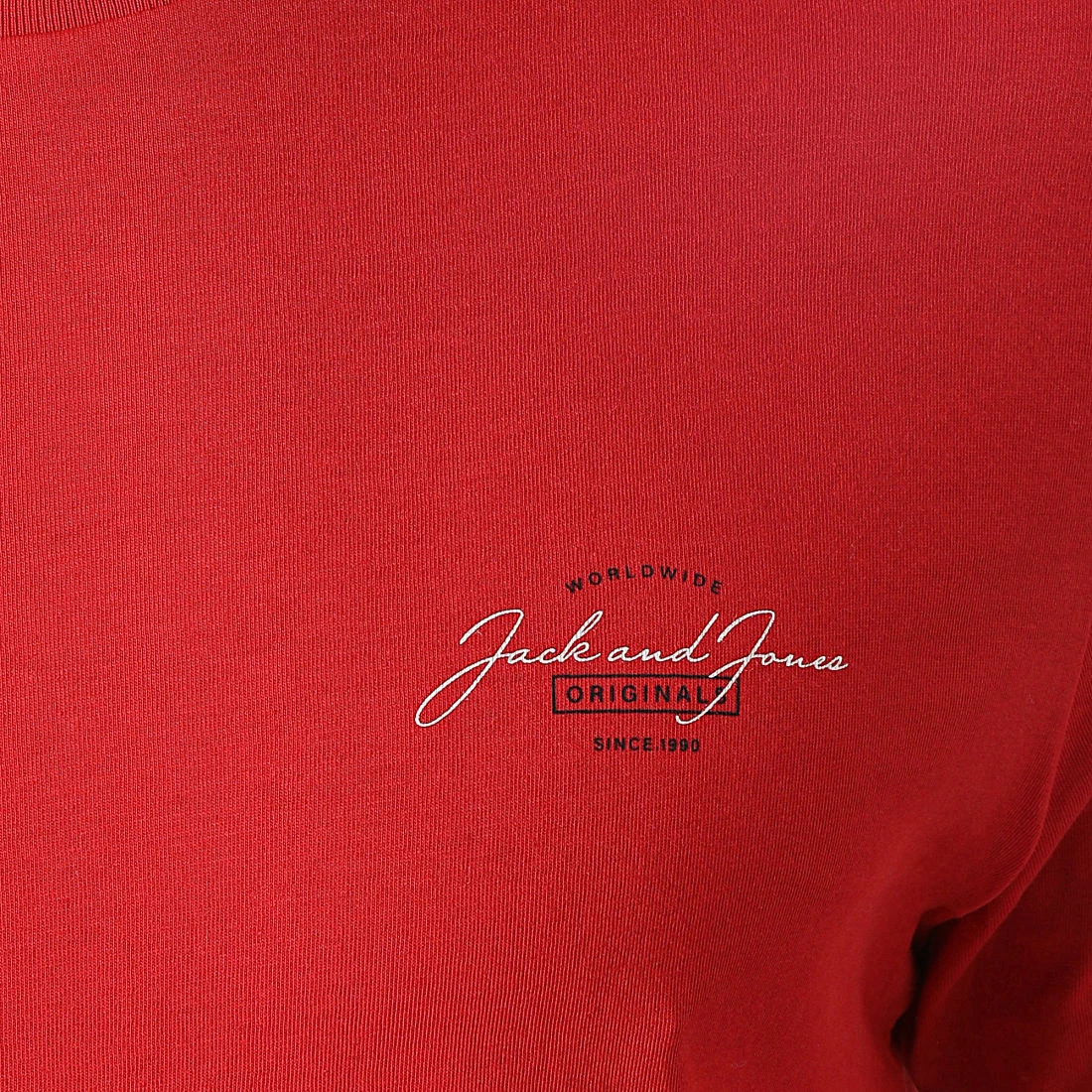 Vente flash 🔔 Tee 👕 Shirt Manches Longues Ferry Rouge de Jack And Jones 🎁 2 Vente flash 🔔 Tee 👕 Shirt Manches Longues Ferry Rouge de Jack And Jones 🎁 – Image 2