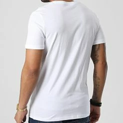 Vente flash 💯 Tee 👚 Shirt Hook Blanc de Jack And Jones 🎉 -Jack And Jones Soldes jack and jones 346494 12225559 WHITE 20221103T160736 04