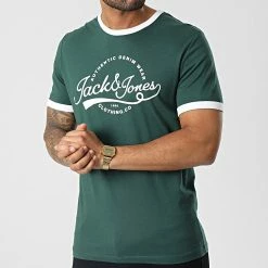 Top 10 👍 Tee 👕 Shirt 12230623 Vert de Jack And Jones 🛒 6 Top 10 👍 Tee 👕 Shirt 12230623 Vert de Jack And Jones 🛒 -Jack And Jones Soldes jack and jones 346497 12230623 TREKKING GREEN 20221104T142529 03