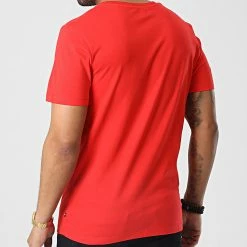Remise 🧨 Tee 👚 Shirt Willow Rouge de Jack And Jones ❤️ -Jack And Jones Soldes jack and jones 346500 12230979 HIGH RISK RED 20221103T162404 04