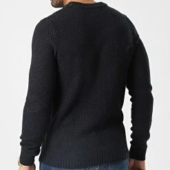 Tout neuf 🎁 Pull Craig Noir de Jack And Jones 💯 -Jack And Jones Soldes jack and jones 346505 12220809 NAVY BLAZER 20221103T161420 04