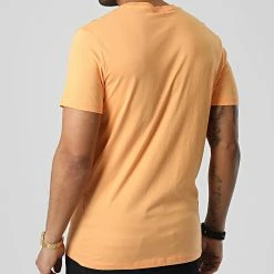 Sortie 👍 Tee 👚 Shirt Corp Logo 12151955 Orange de Jack And Jones 🤩 -Jack And Jones Soldes jack and jones 346532 12151955 PUMPKIN SLIM LARGE 20221104T150422 04