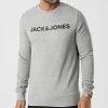 Sortie 😉 Sweat Crewneck Lounge Gris Chiné de Jack And Jones 🎉