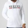 Bon marché 👍 Sweat Capuche 12152840 Blanc de Jack And Jones 🌟