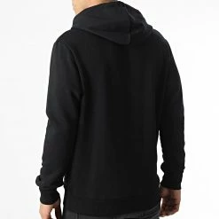 Grosses soldes 😀 Sweat Capuche Groom 12230990 Noir de Jack And Jones 🌟 -Jack And Jones Soldes jack and jones 346617 12230990 BLACK 20221108T155753 04