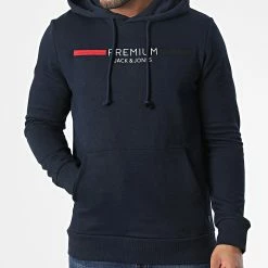 Les meilleures critiques de 👏 Sweat Capuche Groom 12230990 Bleu Marine de Jack And Jones 👍 -Jack And Jones Soldes jack and jones 346622 12230990 NAVY BLAZER 20221104T154927 03