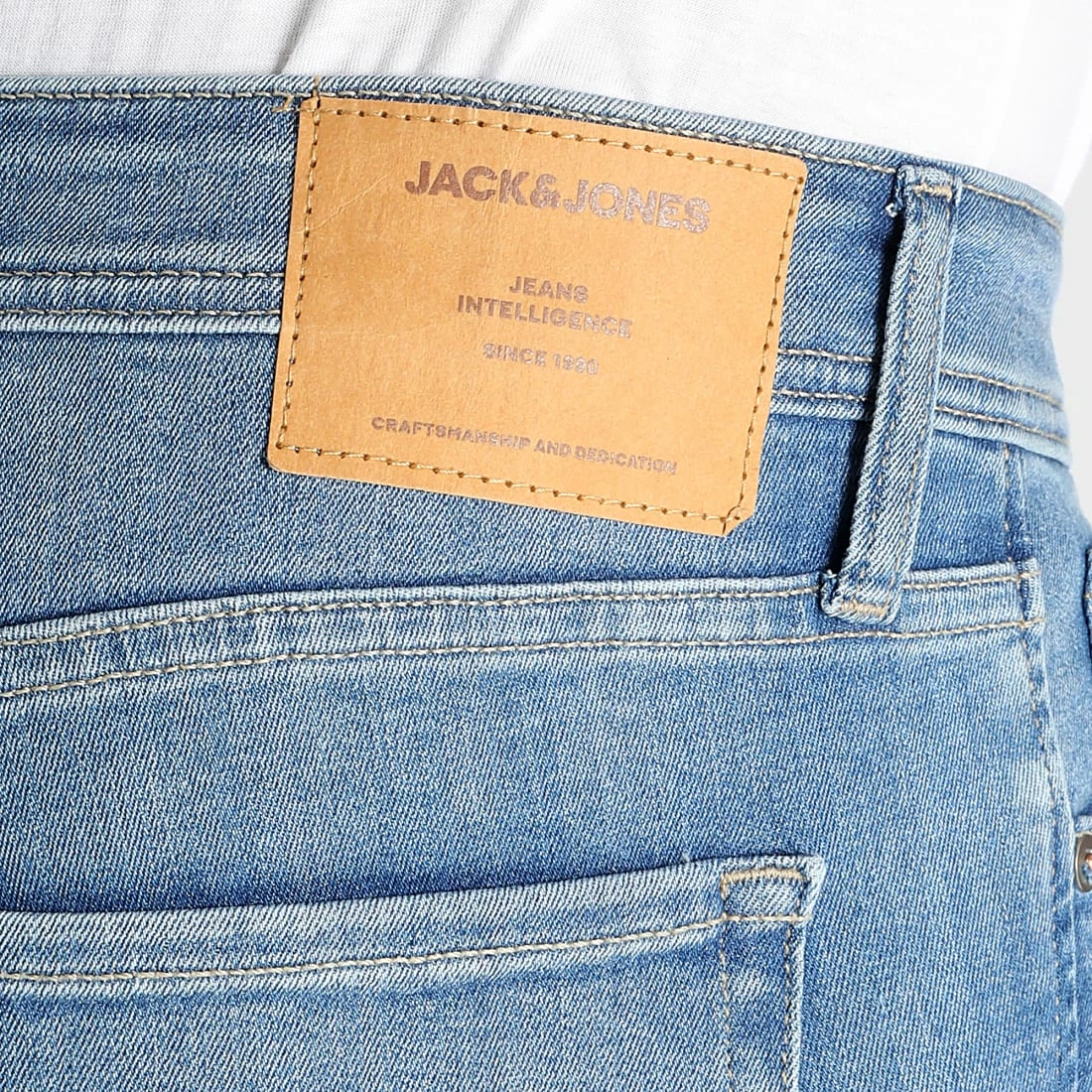 Promo 🎉 Jean Skinny Liam 12224986 Bleu Denim de Jack And Jones 💯 2 Promo 🎉 Jean Skinny Liam 12224986 Bleu Denim de Jack And Jones 💯 – Image 2