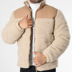 Top 10 😀 Veste Fourrure Zippée Chili Beige de Jack And Jones 🔔