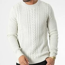 Meilleure affaire 😍 Pull Craig Beige de Jack And Jones 😉