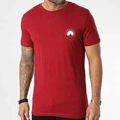 Tout neuf 🔥 Tee 👚 Shirt Isiah Bordeaux de Jack And Jones 😍