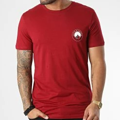 Tout neuf 🔥 Tee 👚 Shirt Isiah Bordeaux de Jack And Jones 😍 -Jack And Jones Soldes jack and jones 347249 12225446 BIKING RED SMALL SCAL 20221110T154825 03