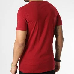 Tout neuf 🔥 Tee 👚 Shirt Isiah Bordeaux de Jack And Jones 😍 -Jack And Jones Soldes jack and jones 347249 12225446 BIKING RED SMALL SCAL 20221110T154826 04