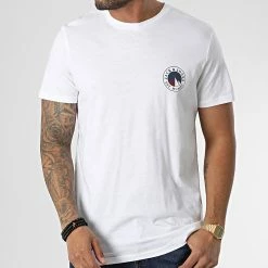 Offres 🔔 Tee 👚 Shirt Isiah Blanc de Jack And Jones 🤩 -Jack And Jones Soldes jack and jones 347252 12225446 WHITE SMALL SCAL 20221110T154450 03