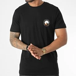 Le moins cher ✔️ Tee 👕 Shirt Isiah Black de Jack And Jones ✔️