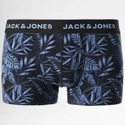 Sortie 👍 Lot De 5 Boxers Marc Bleu Vert Noir Floral de Jack And Jones 💯 -Jack And Jones Soldes jack and jones 347301 12222038 NAVY BLAZER BLACK TR 20221121T135731 03