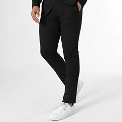 Coupon ⭐ Ensemble Costume 2 Pièces Franco Noir de Jack And Jones 🔔 -Jack And Jones Soldes jack and jones 347331 12181339 BLACK 20221110T161127 04