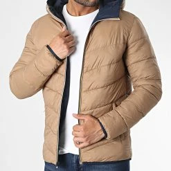 Les meilleures critiques de 🔥 Veste Zippée Capuche Réversible Paul Bleu Marine Beige de Jack And Jones 🎁 -Jack And Jones Soldes jack and jones 347355 12214771 NAVY BLAZER 20221110T154654 04