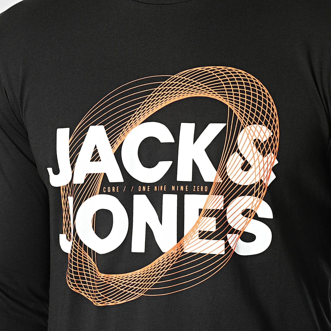 Sortie ⭐ Tee 👚 Shirt Manches Longues Luca Noir de Jack And Jones 🎉 2 Sortie ⭐ Tee 👚 Shirt Manches Longues Luca Noir de Jack And Jones 🎉 – Image 2