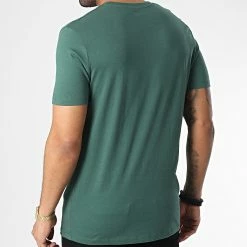 Tout neuf 🥰 Tee 👚 Shirt Ferry Vert de Jack And Jones 😍 -Jack And Jones Soldes jack and jones 347367 12225556 TREKKING GREEN 20221110T154713 04