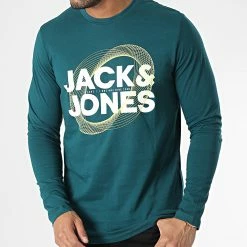 Top 10 🧨 Tee 👕 Shirt Manches Longues Luca Vert de Jack And Jones ❤️ 6 Top 10 🧨 Tee 👕 Shirt Manches Longues Luca Vert de Jack And Jones ❤️ -Jack And Jones Soldes jack and jones 347371 12225444 DEEP TEAL 20221110T154730 03