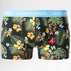 Meilleur prix 🌟 Lot De 5 Boxers Colorful Flowers Bleu Marine Rouge Vert de Jack And Jones 😍 -Jack And Jones Soldes jack and jones 347386 12200458 BONNIE BLUE EXOTIC 20221121T135658 03