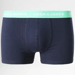 Meilleur prix 🌟 Lot De 5 Boxers Colorful Flowers Bleu Marine Rouge Vert de Jack And Jones 😍 -Jack And Jones Soldes jack and jones 347386 12200458 BONNIE BLUE EXOTIC 20221121T135659 04