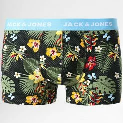 Meilleur prix 🌟 Lot De 5 Boxers Colorful Flowers Bleu Marine Rouge Vert de Jack And Jones 😍 -Jack And Jones Soldes jack and jones 347386 12200458 BONNIE BLUE EXOTIC 20221121T135702 06