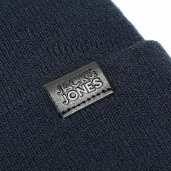 Nouveau 🔥 Lot Bonnet Et Echarpe 12163827 Bleu Marine de Jack And Jones ✨ -Jack And Jones Soldes jack and jones 347387 12163827 NAVY BLAZER GREY MEL 20221122T160602 03