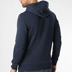 Sortie ❤️ Sweat Capuche Ferry Bleu Marine de Jack And Jones 🎉 -Jack And Jones Soldes jack and jones 347396 12225197 NAVY BLAZER 20221110T152820 04