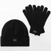 Promo 😀 Lot Bonnet Et Gants 12168383 Noir de Jack And Jones 👏