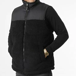 Remise ⌛ Doudoune Sherpa Sans Manches Chili Noir de Jack And Jones 🤩 -Jack And Jones Soldes jack and jones 347448 12219101 BLACK 20221114T125558 03