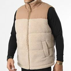 Les meilleures critiques de 👏 Doudoune Sherpa Sans Manches Chili Beige Camel de Jack And Jones ⌛