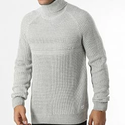Top 10 🎉 Pull Col Roulé Power Gris Chiné de Jack And Jones 🎁 6 Top 10 🎉 Pull Col Roulé Power Gris Chiné de Jack And Jones 🎁 -Jack And Jones Soldes jack and jones 347484 12218851 LIGHT GREY MEL 20221114T122242 03