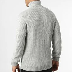 Top 10 🎉 Pull Col Roulé Power Gris Chiné de Jack And Jones 🎁 7 Top 10 🎉 Pull Col Roulé Power Gris Chiné de Jack And Jones 🎁 -Jack And Jones Soldes jack and jones 347484 12218851 LIGHT GREY MEL 20221114T122243 04
