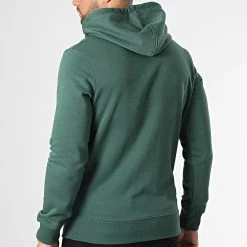 De gros 👍 Sweat Capuche Friday Vert de Jack And Jones ✨ -Jack And Jones Soldes jack and jones 347487 12220537 TREKKING GREEN 20221110T161228 04