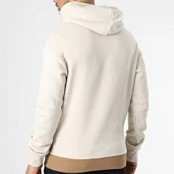 Coupon 🌟 Sweat Capuche Copenhagen Blocking Beige Camel de Jack And Jones ✨ -Jack And Jones Soldes jack and jones 347488 12220526 MOONBEAM TIGERS EYE 20221110T161339 04