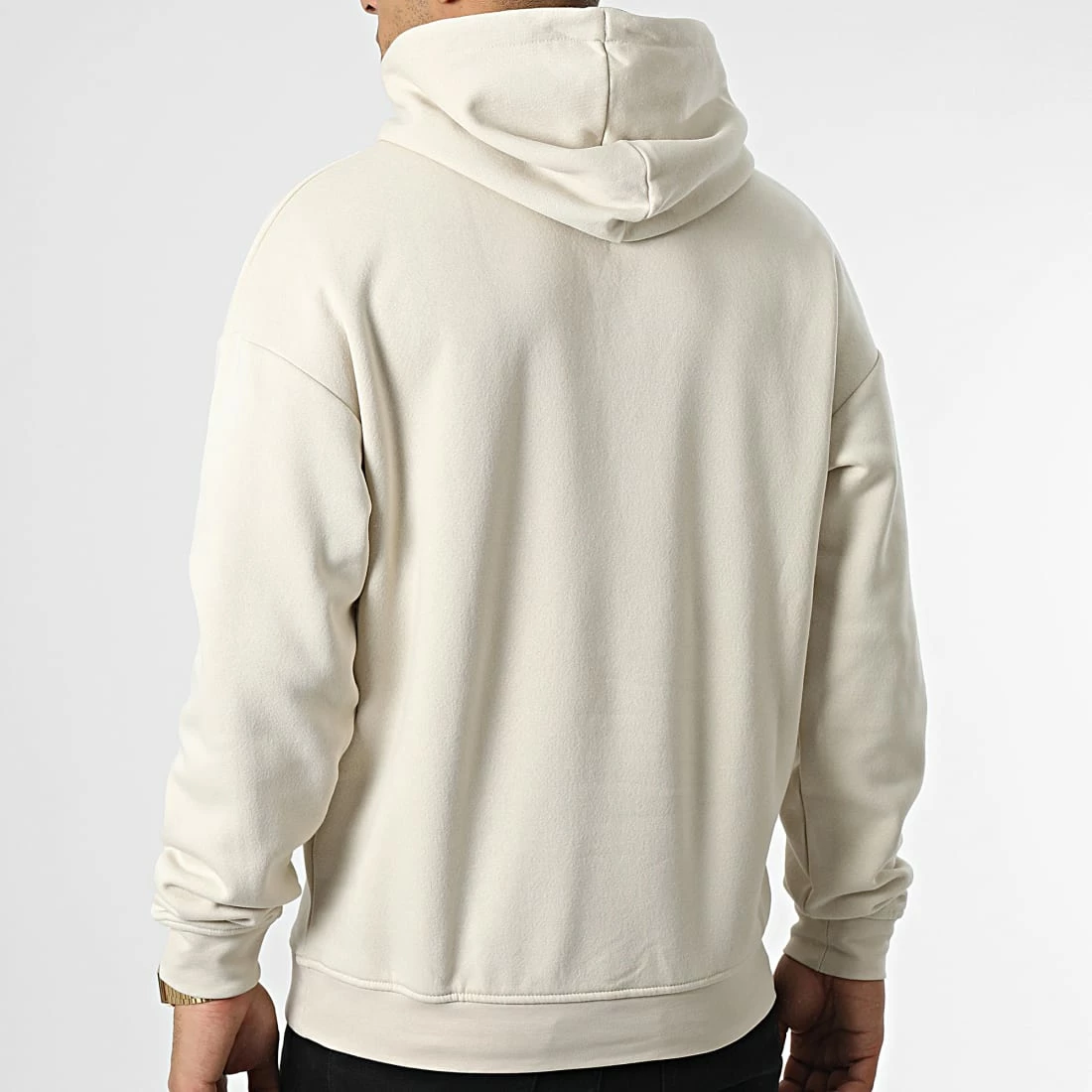 Le moins cher ✨ Sweat Capuche Oversize Large Brink Beige de Jack And Jones 👍 4 Le moins cher ✨ Sweat Capuche Oversize Large Brink Beige de Jack And Jones 👍 – Image 4