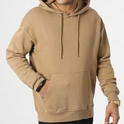 Grosses soldes ⌛ Sweat Capuche Oversize Large Brink Camel de Jack And Jones 😀 -Jack And Jones Soldes jack and jones 347503 12186375 TIGERS EYE CROPPED 20221114T140355 03
