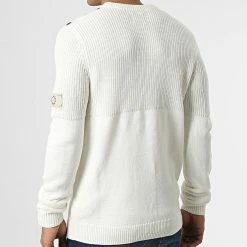 Bon marché 😀 Pull Spencer Beige de Jack And Jones ❤️ -Jack And Jones Soldes jack and jones 347528 12211311 CLOUD DANCER 20221114T125212 04