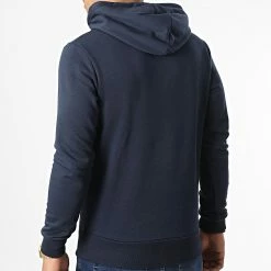 Sortie 🧨 Sweat Capuche Neon Dot Bleu Marine de Jack And Jones 💯 -Jack And Jones Soldes jack and jones 347534 12211547 NAVY BLAZER 20221114T140225 04