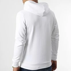 Promo 🛒 Sweat Capuche Neon Dot Blanc de Jack And Jones ✨ -Jack And Jones Soldes jack and jones 347537 12211547 WHITE 20221114T140531 04