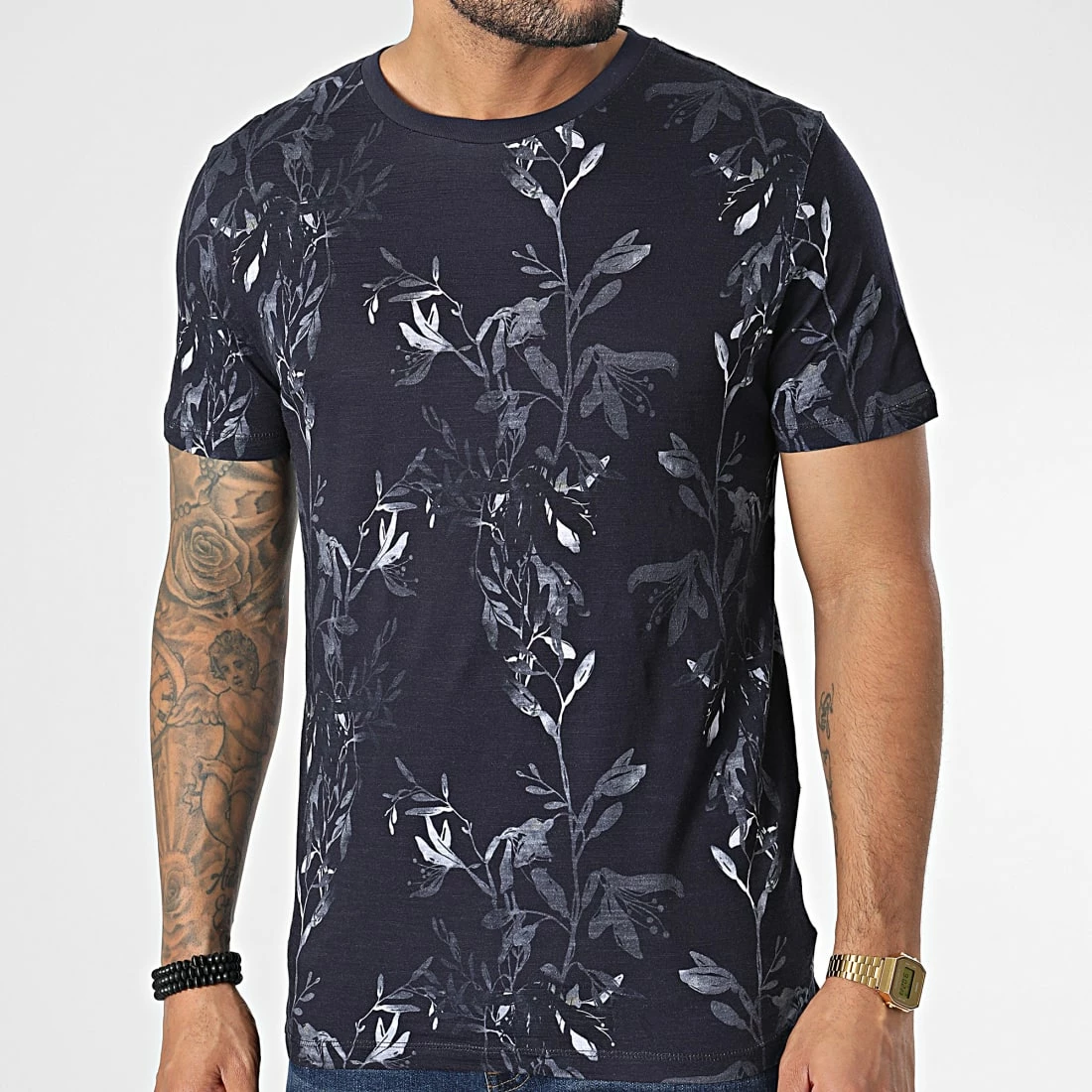 Acheter 🎁 Tee 👕 Shirt Floral Blatropic Digital Bleu Marine de Jack And Jones 🎉 1 Acheter 🎁 Tee 👕 Shirt Floral Blatropic Digital Bleu Marine de Jack And Jones 🎉