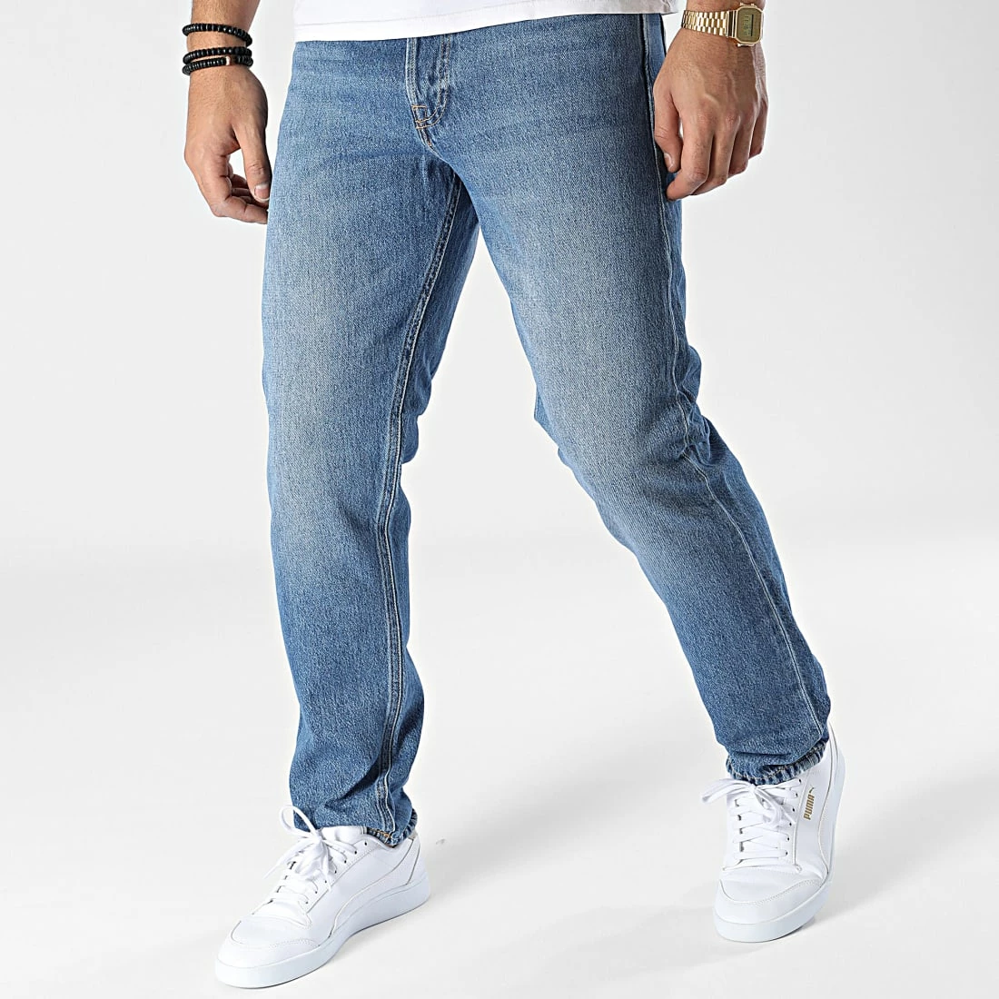 Vente flash 😀 Jean Regular Loose Chris Original Bleu Denim de Jack And Jones 🔔 1 Vente flash 😀 Jean Regular Loose Chris Original Bleu Denim de Jack And Jones 🔔