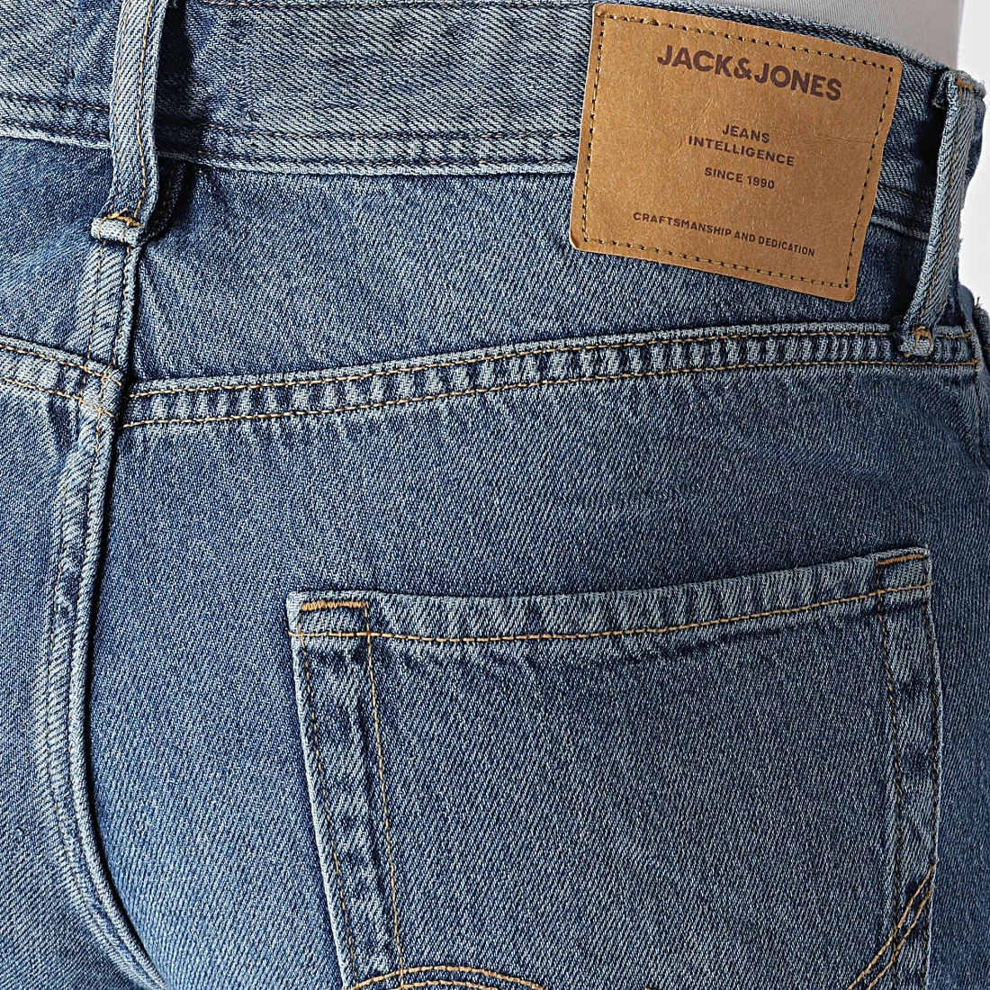Vente flash 😀 Jean Regular Loose Chris Original Bleu Denim de Jack And Jones 🔔 2 Vente flash 😀 Jean Regular Loose Chris Original Bleu Denim de Jack And Jones 🔔 – Image 2