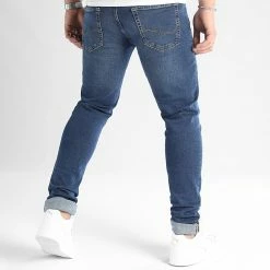 Promo 😀 Jean Skinny Glenn Original Bleu Denim de Jack And Jones 🤩 -Jack And Jones Soldes jack and jones 347721 12226380 BLUE DENIM 20221124T154450 04