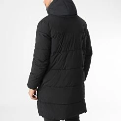 Vente flash 🌟 Doudoune Capuche Longue Copenhagen Noir de Jack And Jones 👏 -Jack And Jones Soldes jack and jones 348654 12215283 BLACK NO EMBROID 20221123T161257 04