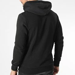 Promo 🎉 Sweat Capuche Freddie Noir de Jack And Jones ❤️ -Jack And Jones Soldes jack and jones 348657 12225465 BLACK 20221123T160841 04